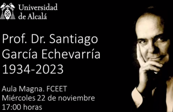 Homenaje a Santiago García Echeverría